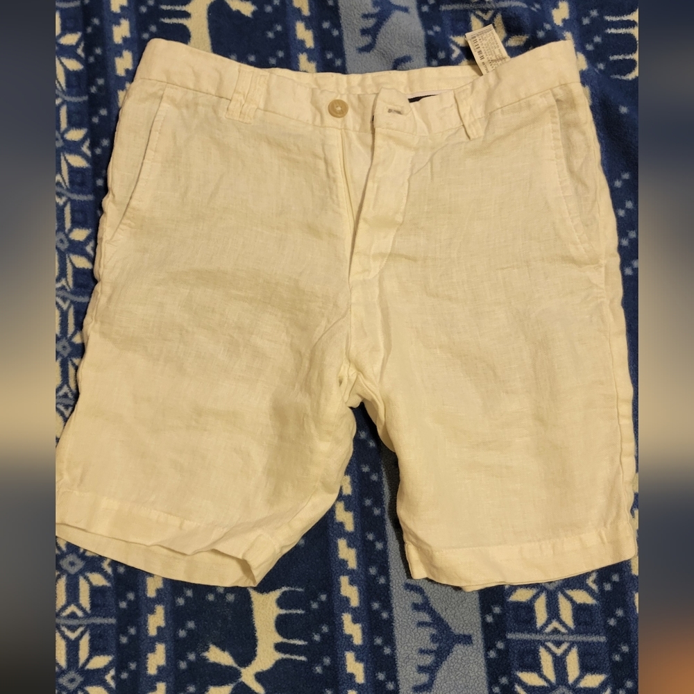 Zara Linen Shorts Size 30 Men